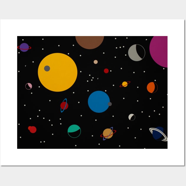 Outer Space Wall Art by Rosi Feist